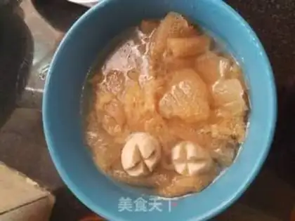 Make Meatball bamboo soup step 4