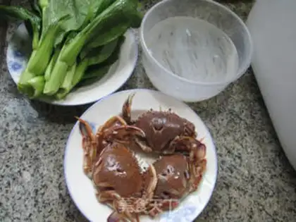 Make Crab wide powder step 0