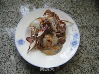 Make Crab wide powder step 1