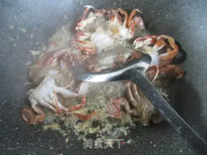Make Crab wide powder step 4