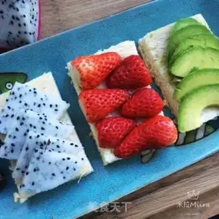 Make Toast fruit step 4