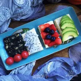 Make Toast fruit step 5