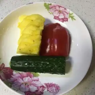 Make Pineapple shrimp step 0