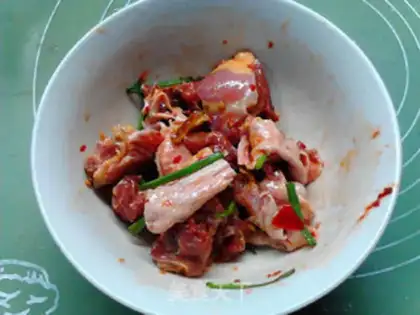 Make Swingy mushroom steam chicken step 8