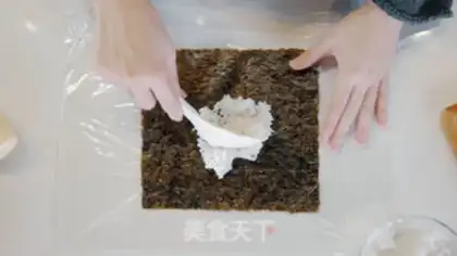 Make A rice sandwich step 4