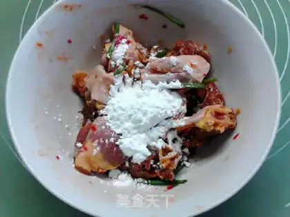 Make Swingy mushroom steam chicken step 9