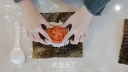 Make A rice sandwich step 6