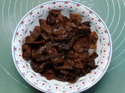 Make Swingy mushroom steam chicken step 11