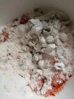 Make Five fragrance egg burrito step 1