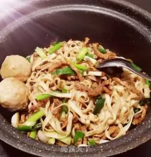 Make Kyo-tae meat noodles step 4