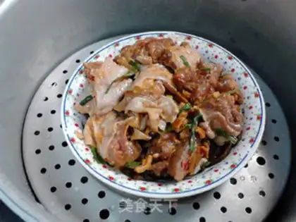 Make Swingy mushroom steam chicken step 13