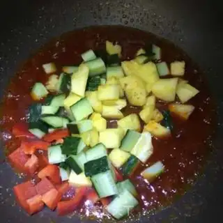 Make Pineapple shrimp step 8