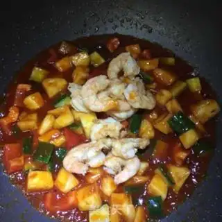 Make Pineapple shrimp step 9