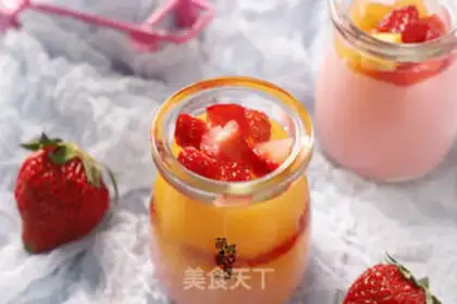 Make Fruit pudding step 3