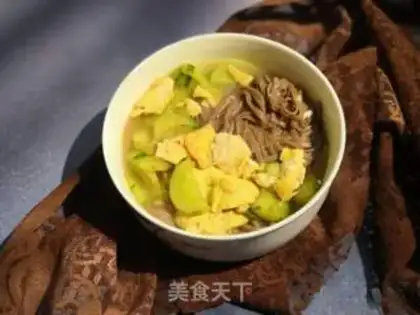 Make cucumber fried oatmeal noodles step 8