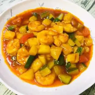 Make Pineapple shrimp step 10