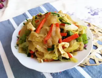 Make A cabbage with powder step 9