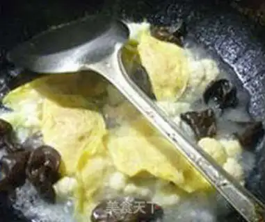 Make Blackwood omelet step 5