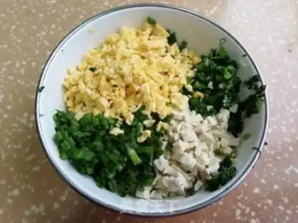 Make Mustard egg tofu pie step 7