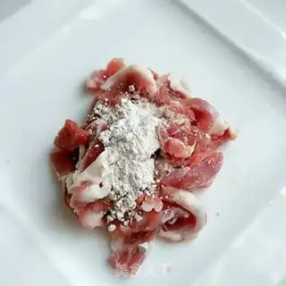 Make Mustard head fried meat step 3