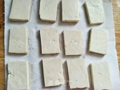 Make Crab-flavored tofu step 0