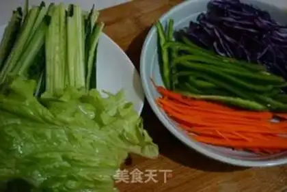 Make Viet Nam Spring Roll step 0