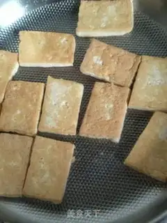 Make Crab-flavored tofu step 1