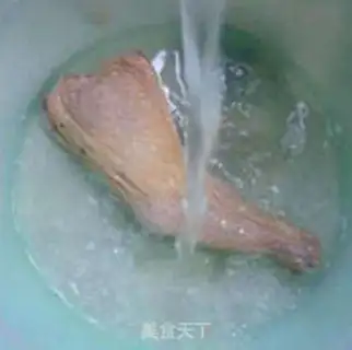 Make Pumpkin with chicken legs step 5