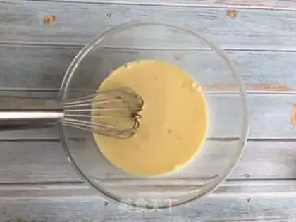 Make Creamless cream and eggs step 4