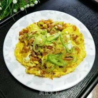 Make radish and green pepper and eggs step 9