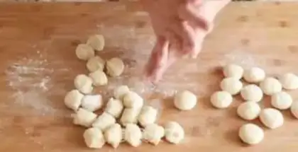 Make Five pink soups step 12