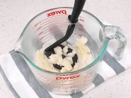 Make Potato onions step 1