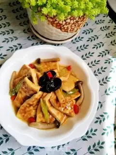 Make Crab-flavored tofu step 11