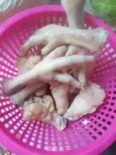 Make Red chicken legs, chicken claws step 1