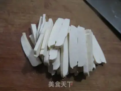 Make Tofu dryed the radish step 1