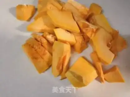 Make Porridge of rice palms step 2