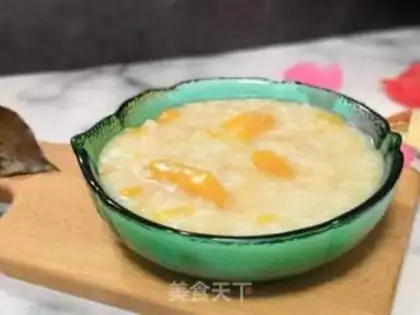 Make Porridge of rice palms step 5