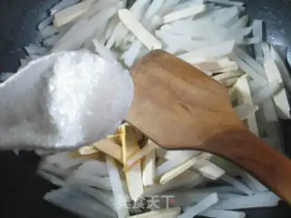 Make Tofu dryed the radish step 7