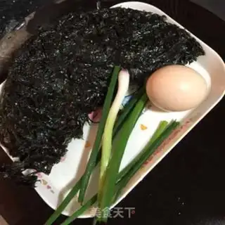 Make Purple egg soup step 0