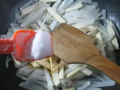 Make Tofu dryed the radish step 8