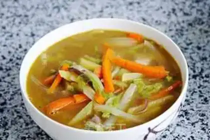 Make Cabbage carrot potato soup step 6