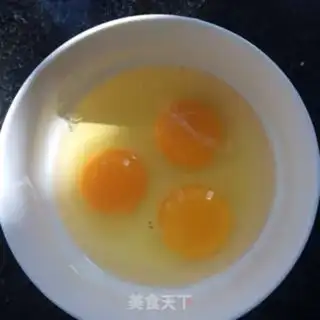 Make Blanche eggs step 1