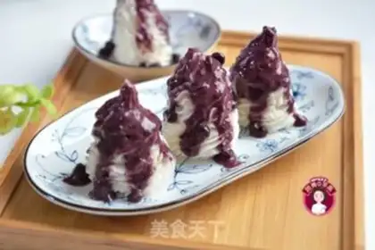Make Blueberry Mountain step 10