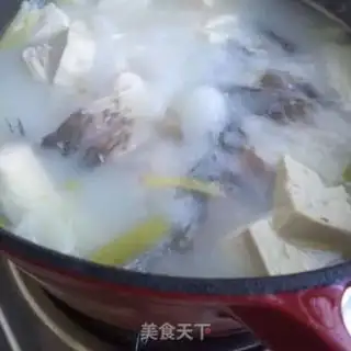 Make Tofu fish soup step 6