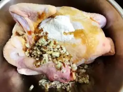 Make Salt chicken step 3