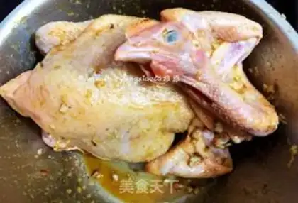 Make Salt chicken step 4