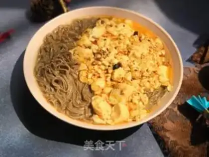 Make Soy tofu noodles step 6