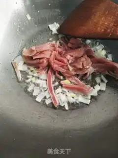 Make Garlic fried meat step 2
