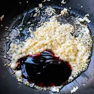 Make Garlic fans are on fire step 7