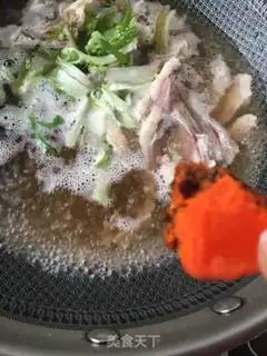 Make A chrysanthemum fan step 11